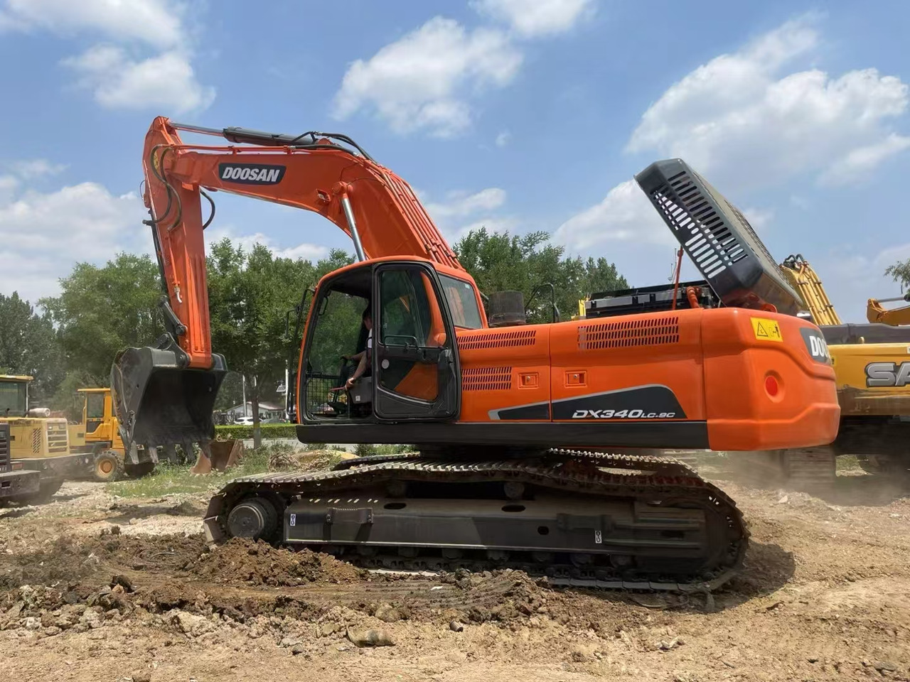 Pelle sur chenille DOOSAN DX340LC-9C: photos 8