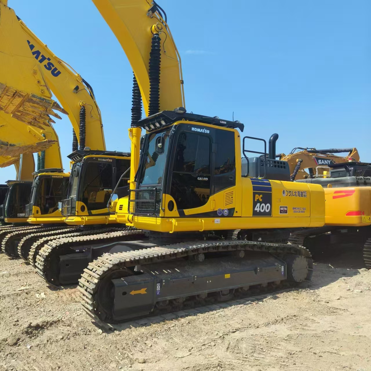 KOMATSU PC400 - Pelle sur chenille: photos 3 KOMATSU PC400 - Pelle sur chenille: photos 3