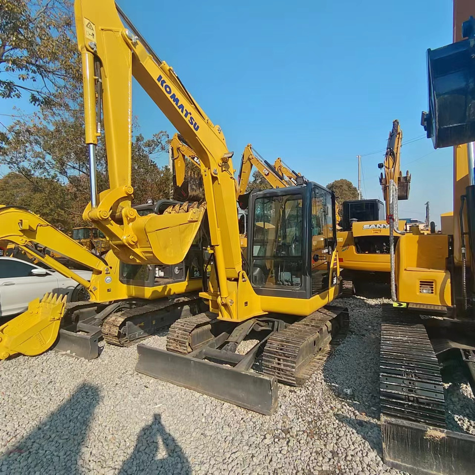 KOMATSU PC56 - Pelle sur chenille: photos 4 KOMATSU PC56 - Pelle sur chenille: photos 4