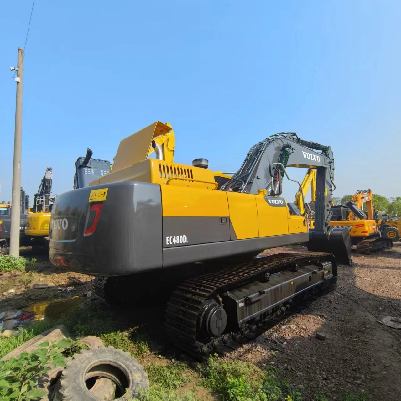 VOLVO EC480 - Pelle sur chenille: photos 3 VOLVO EC480 - Pelle sur chenille: photos 3