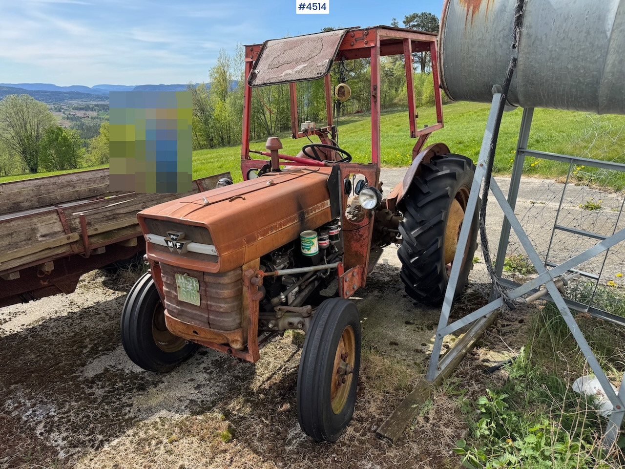 1968 Massey Ferguson 133 - Tracteur agricole: photos 3 1968 Massey Ferguson 133 - Tracteur agricole: photos 3