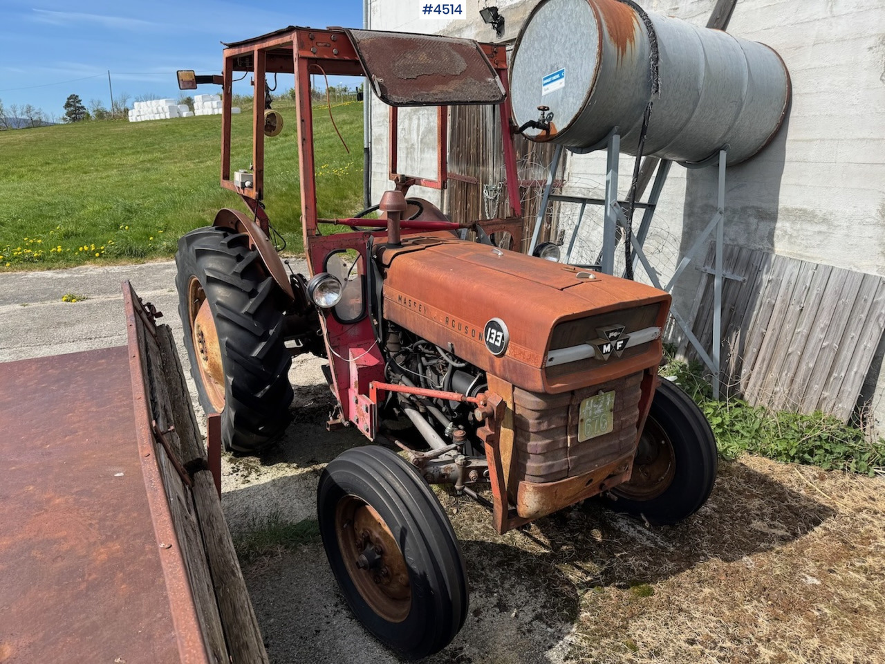 1968 Massey Ferguson 133 - Tracteur agricole: photos 1 1968 Massey Ferguson 133 - Tracteur agricole: photos 1