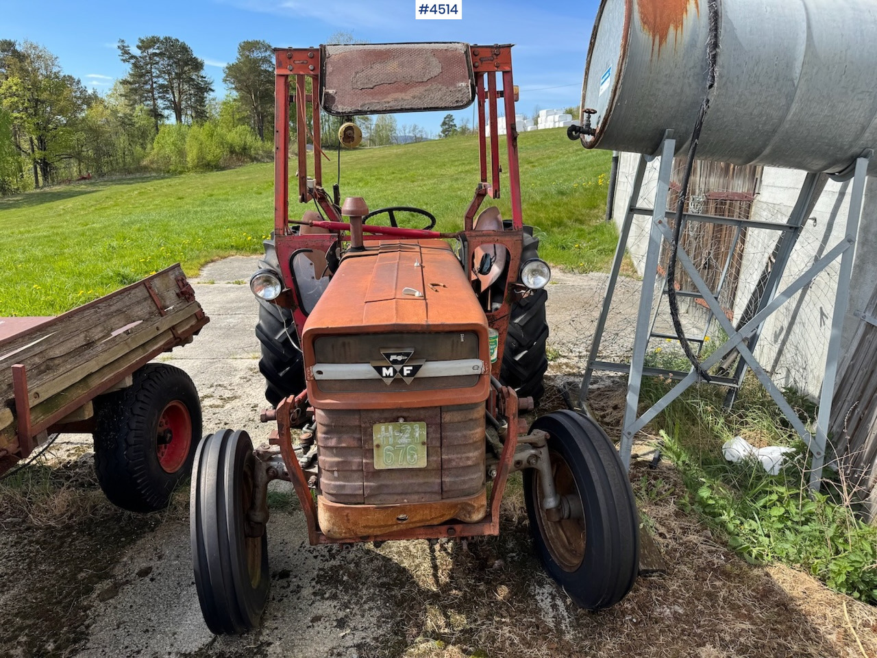 1968 Massey Ferguson 133 - Tracteur agricole: photos 2 1968 Massey Ferguson 133 - Tracteur agricole: photos 2