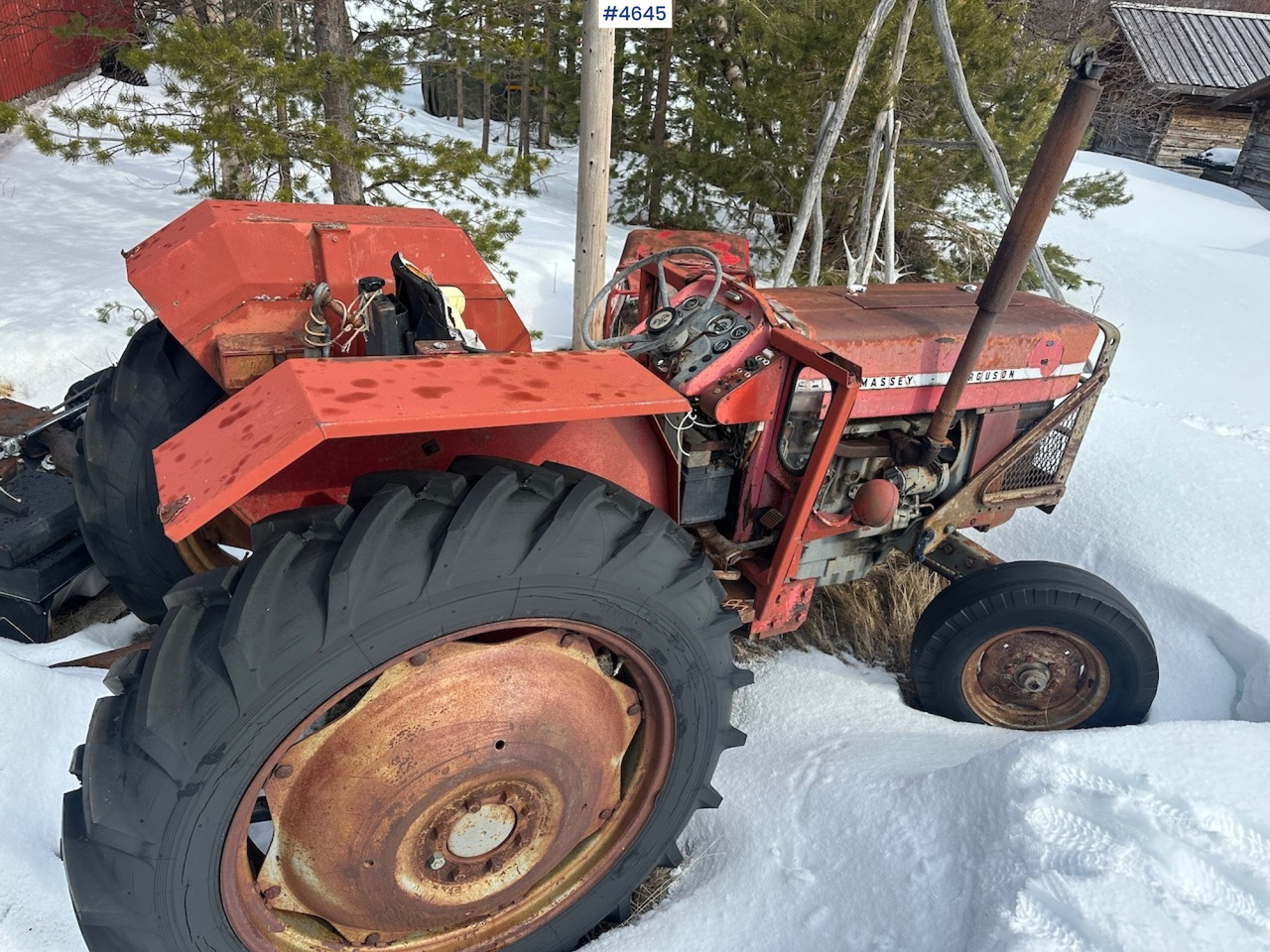 1972 Massey-Ferguson 165 w/ Cabin. - Tracteur agricole: photos 2 1972 Massey-Ferguson 165 w/ Cabin. - Tracteur agricole: photos 2