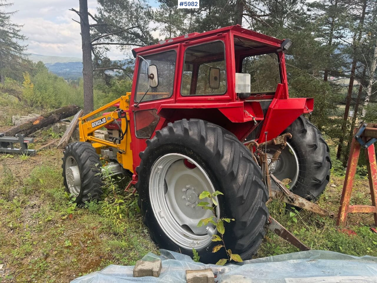 1975 Massey Ferguson 168 4x4 w/ loader - Tracteur agricole: photos 3 1975 Massey Ferguson 168 4x4 w/ loader - Tracteur agricole: photos 3
