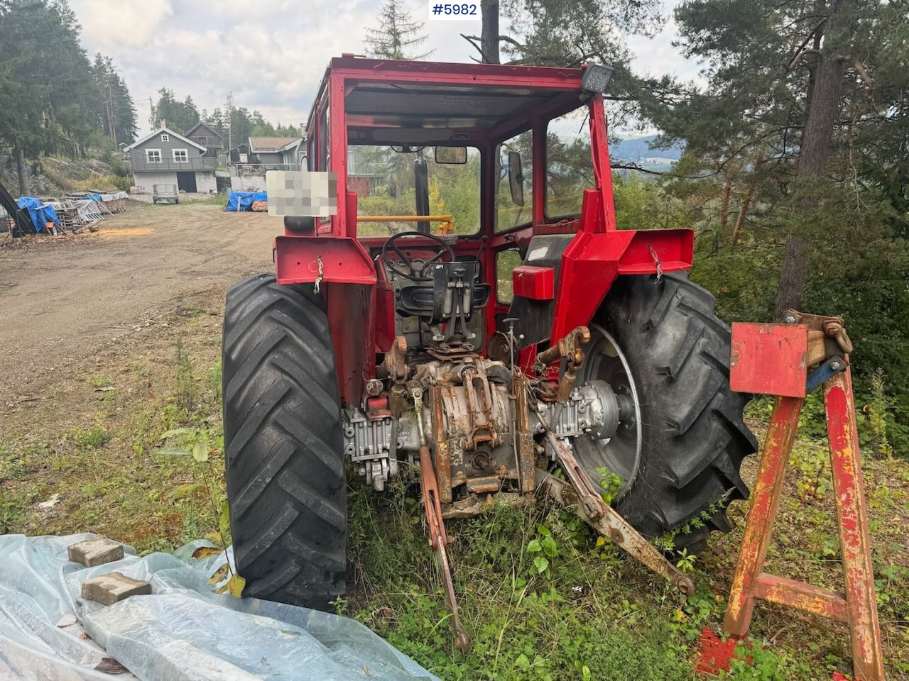 1975 Massey Ferguson 168 4x4 w/ loader - Tracteur agricole: photos 4 1975 Massey Ferguson 168 4x4 w/ loader - Tracteur agricole: photos 4