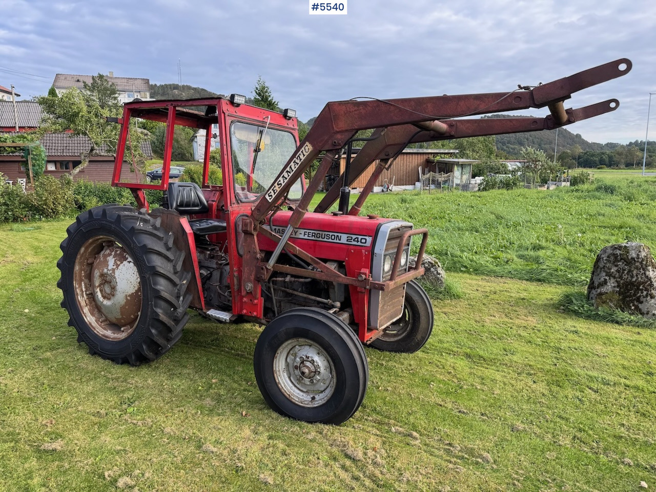 1982 Massey Ferguson 235 w/front loader. - Tracteur agricole: photos 2 1982 Massey Ferguson 235 w/front loader. - Tracteur agricole: photos 2