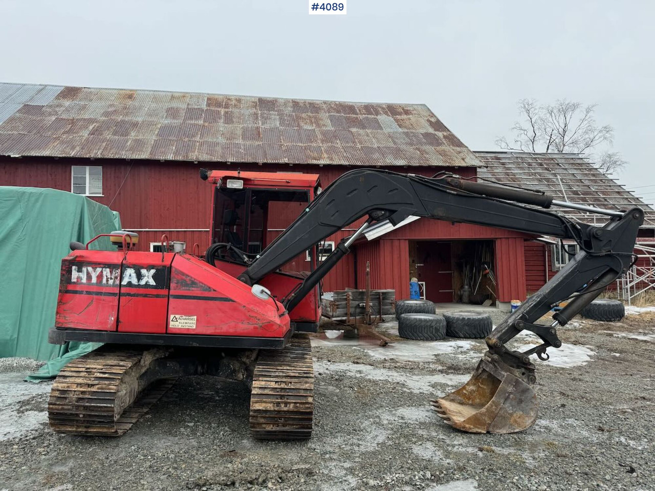 1990 Hymas 8200 Tracked excavator w/ digging bucket - Pelle: photos 4 1990 Hymas 8200 Tracked excavator w/ digging bucket - Pelle: photos 4