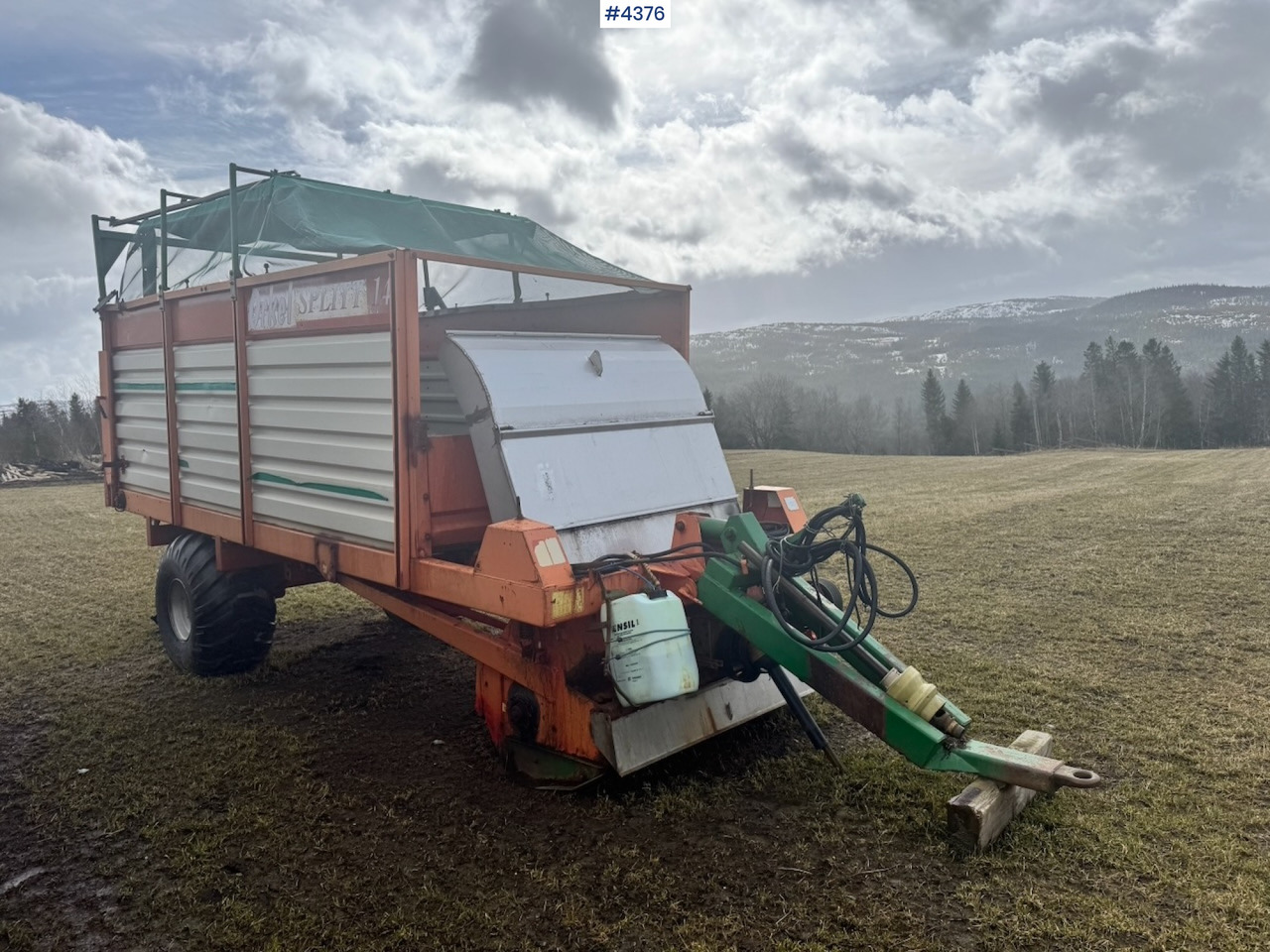 1990 Orkel Splitt 14 forage wagon - Matériel de fenaison: photos 1 1990 Orkel Splitt 14 forage wagon - Matériel de fenaison: photos 1