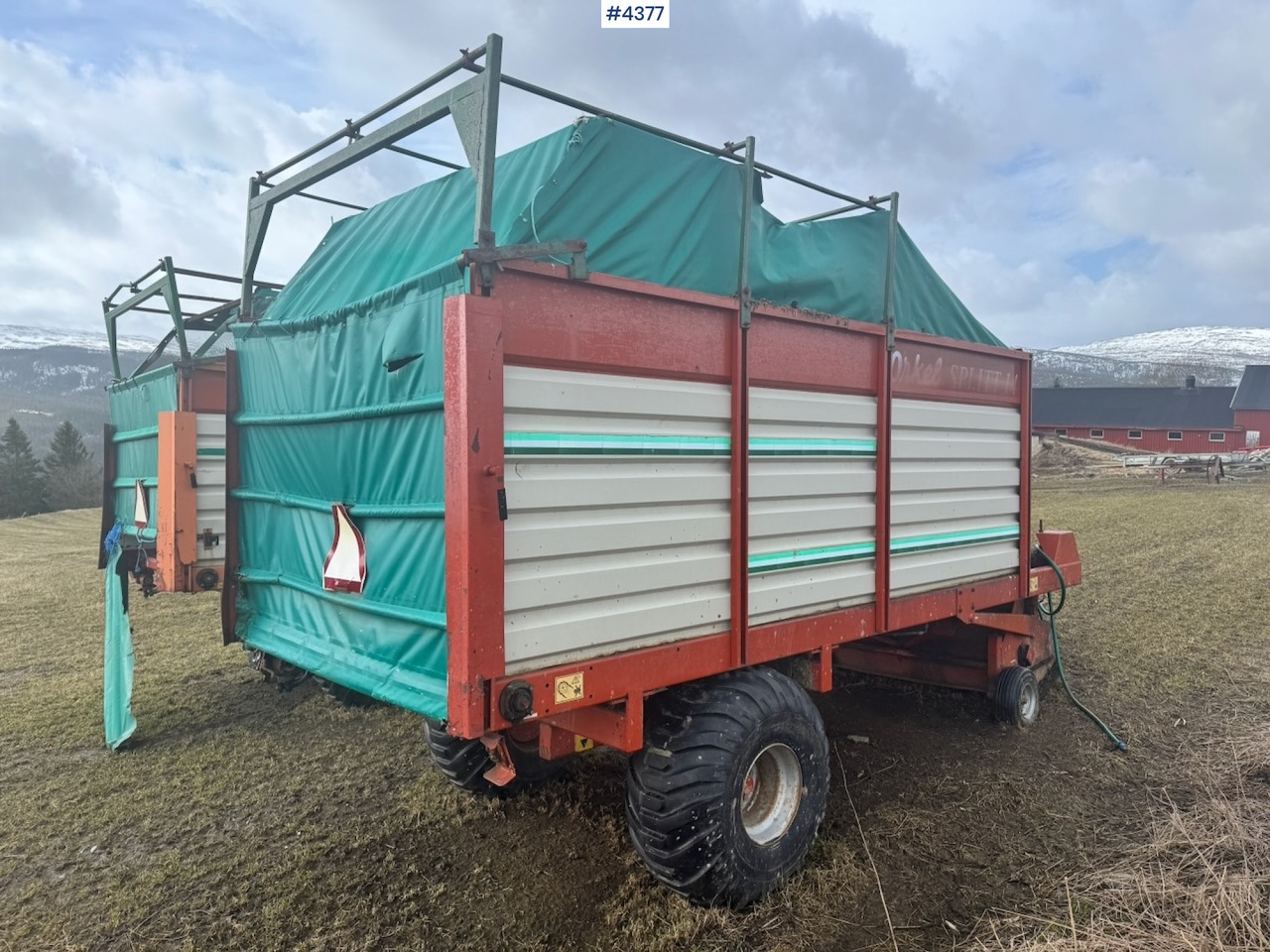 1990 Orkel Splitt 14 forage wagon - Matériel de fenaison: photos 5 1990 Orkel Splitt 14 forage wagon - Matériel de fenaison: photos 5