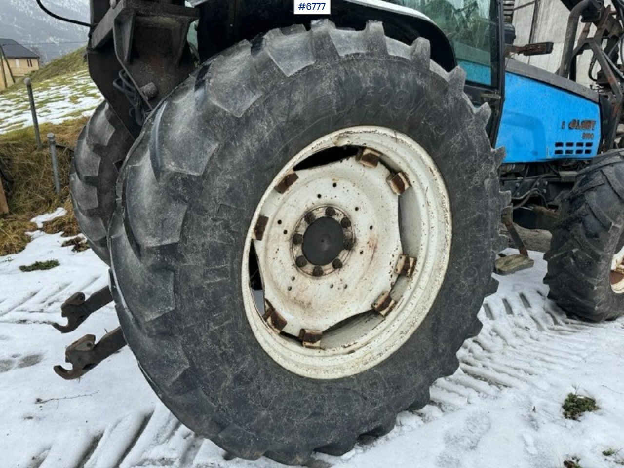 Tracteur agricole 1993 Valmet 8100 with Hiab FMV crane and log trailer: photos 26 Tracteur agricole 1993 Valmet 8100 with Hiab FMV crane and log trailer: photos 26