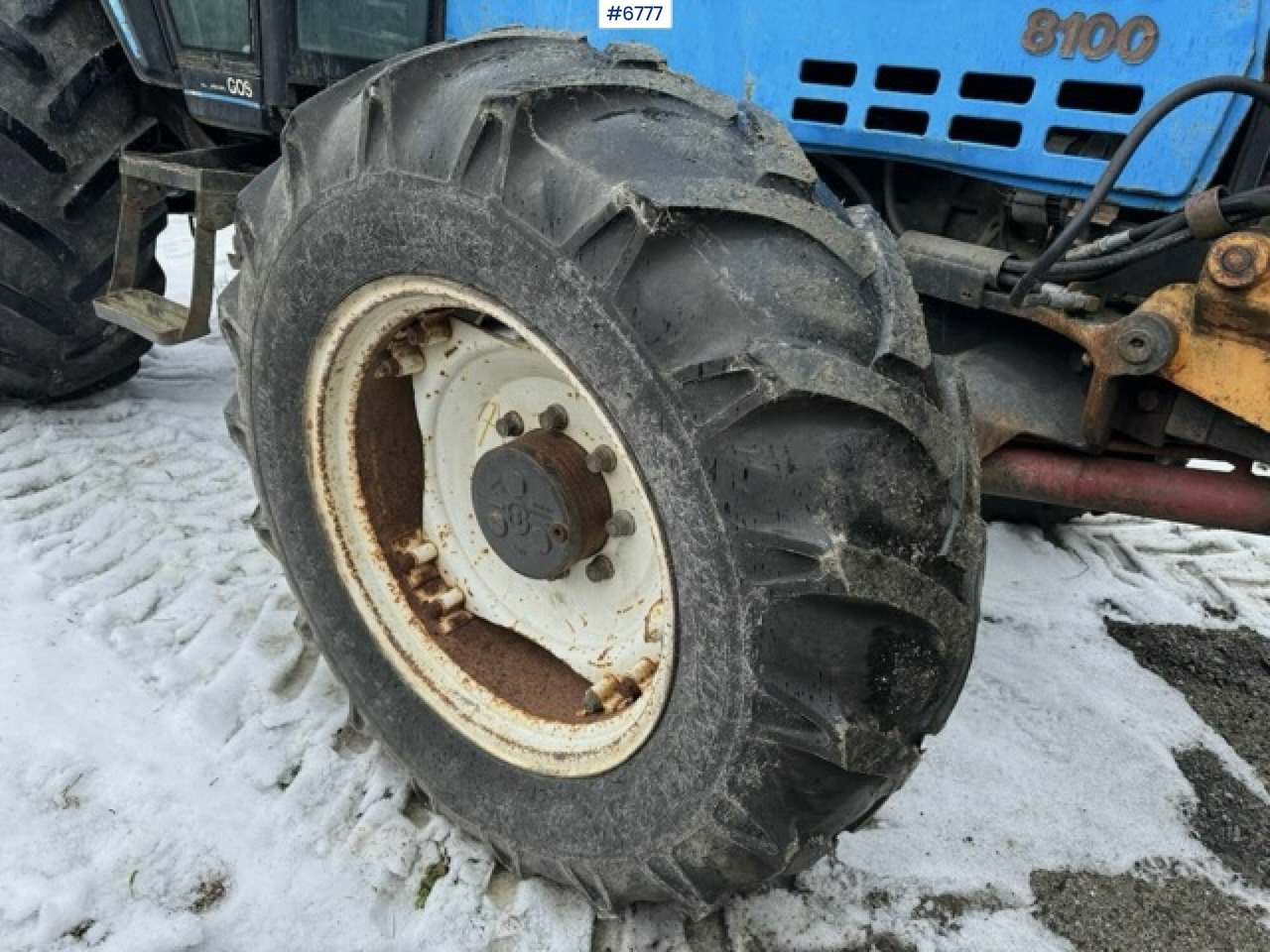 Tracteur agricole 1993 Valmet 8100 with Hiab FMV crane and log trailer: photos 27 Tracteur agricole 1993 Valmet 8100 with Hiab FMV crane and log trailer: photos 27