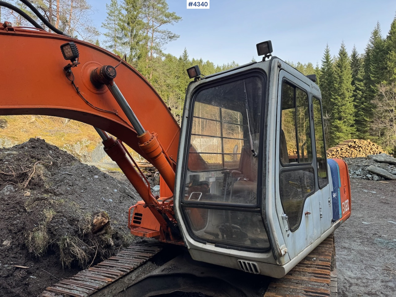 1994 Hitachi EX120-2 - Pelle: photos 5 1994 Hitachi EX120-2 - Pelle: photos 5