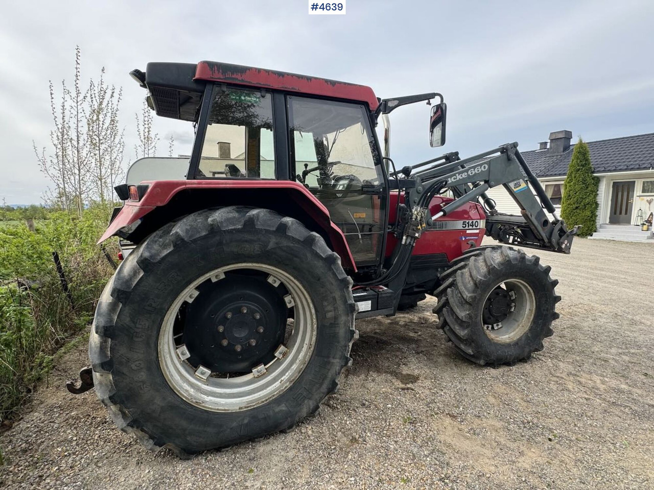 1996 CASE IH 5140 Maxxum Plus w/ front loader - Tracteur agricole: photos 5 1996 CASE IH 5140 Maxxum Plus w/ front loader - Tracteur agricole: photos 5