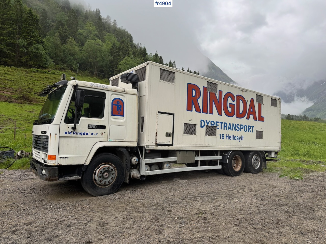 1996 Volvo FL12 6x2 Animal transport. - Camion bétaillère: photos 5 1996 Volvo FL12 6x2 Animal transport. - Camion bétaillère: photos 5
