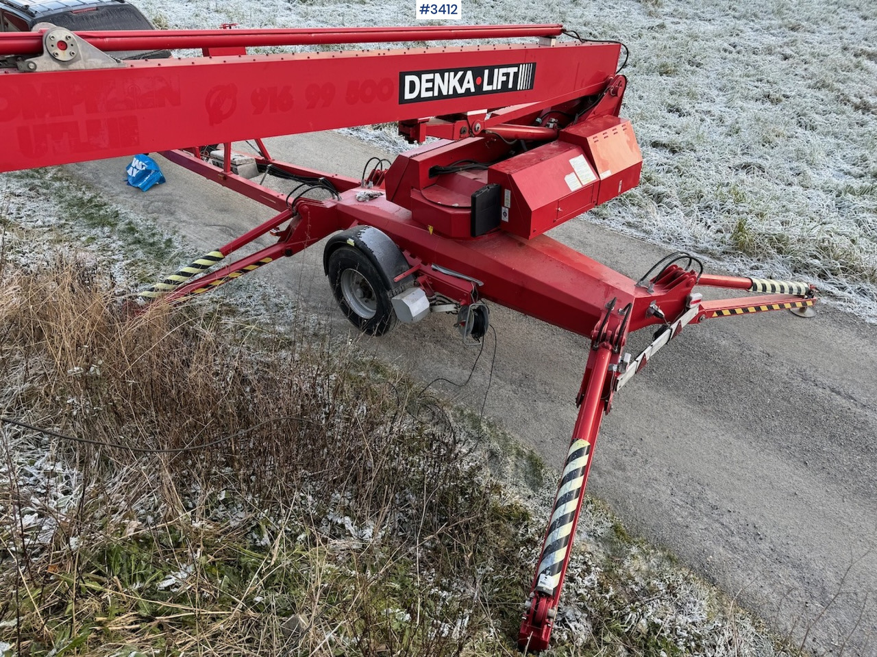 1997 Denka Lift DL 25 with low hours - Nacelle sur remorque: photos 5 1997 Denka Lift DL 25 with low hours - Nacelle sur remorque: photos 5