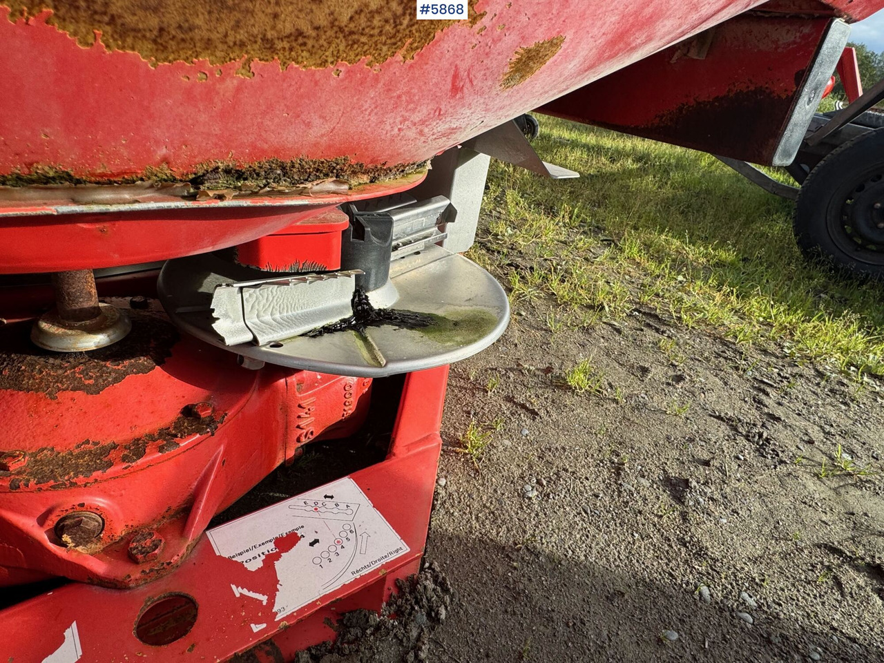 Crédit-bail  1997 Rauch MDS 921 Fertilizer spreader, partial repair project 1997 Rauch MDS 921 Fertilizer spreader, partial repair project: photos 12