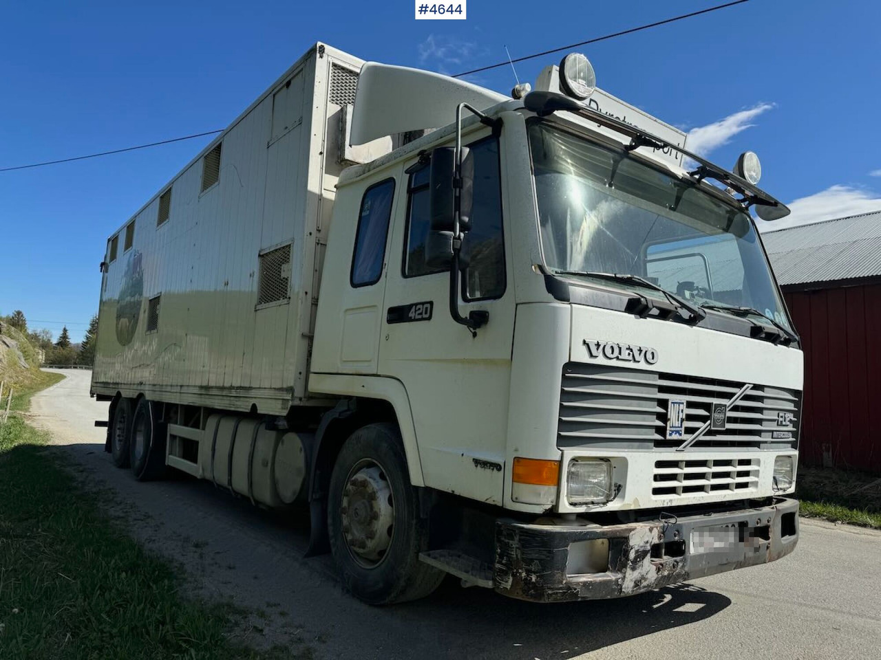 1997 Volvo FL12 6x2 Dyretransportbil - Camion bétaillère: photos 3 1997 Volvo FL12 6x2 Dyretransportbil - Camion bétaillère: photos 3