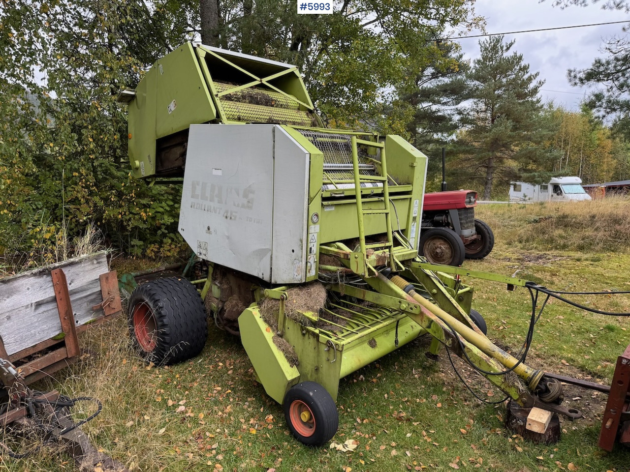 Matériel de fenaison 1999 Claas Rollant 46 Rotocut and a dividing baler.: photos 15