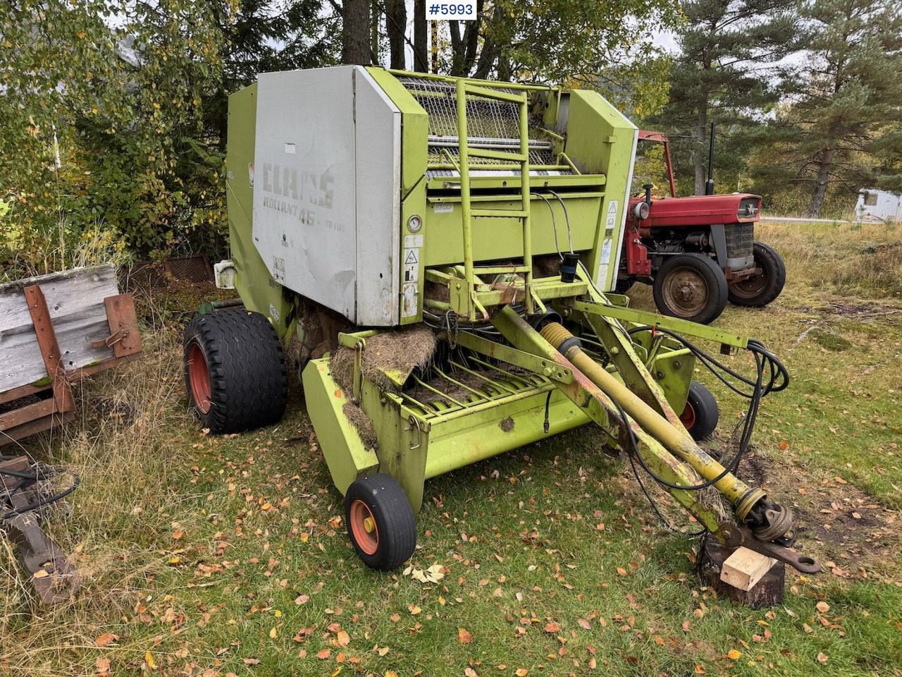Matériel de fenaison 1999 Claas Rollant 46 Rotocut and a dividing baler.: photos 9