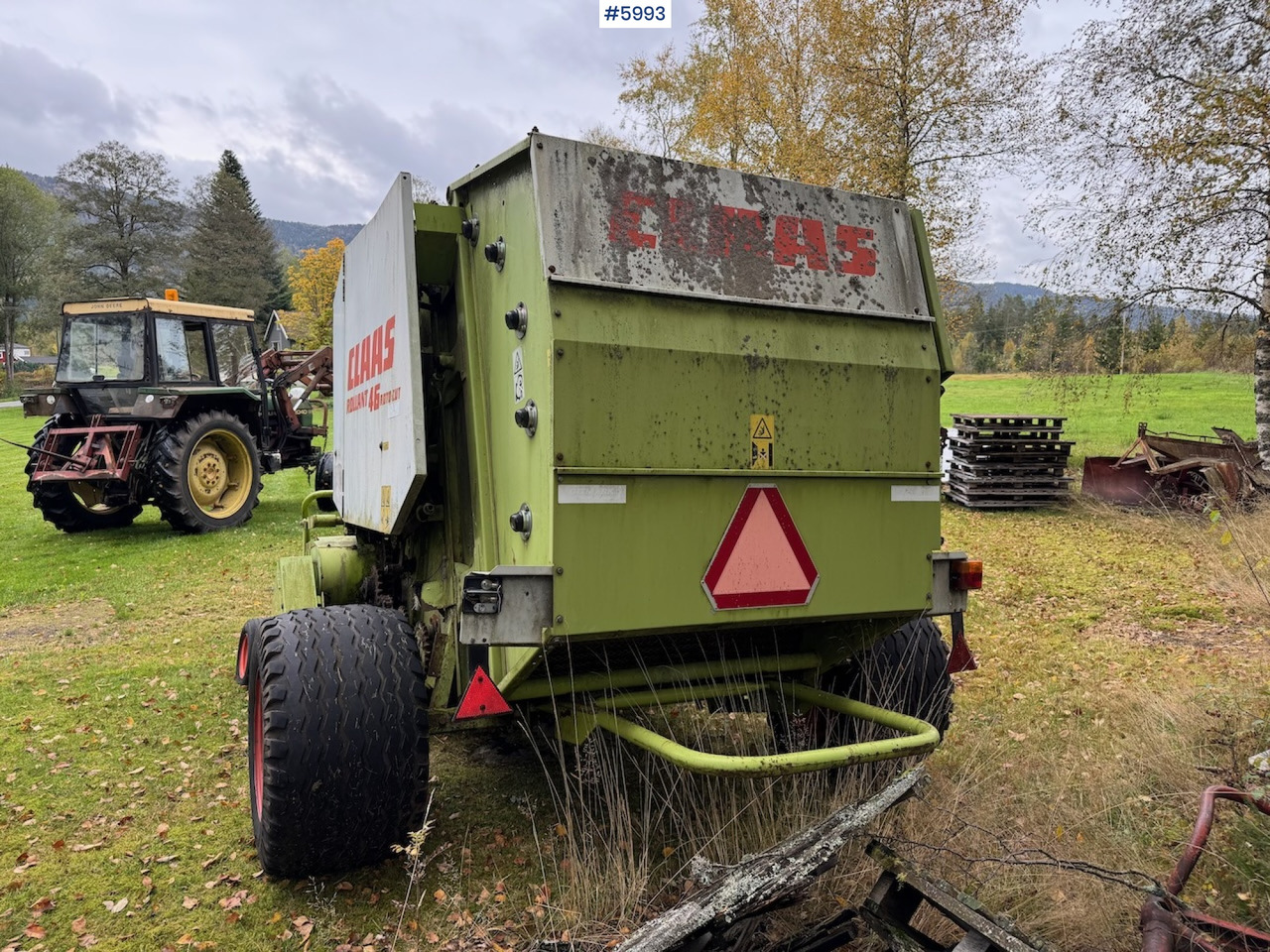 Matériel de fenaison 1999 Claas Rollant 46 Rotocut and a dividing baler.: photos 6