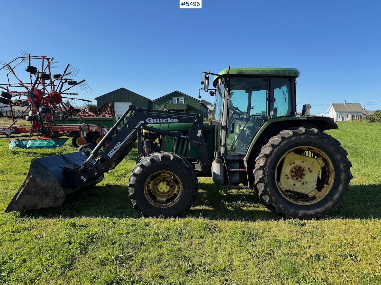 2000 John Deere 6410 SE w/front loader. - Tracteur agricole: photos 1 2000 John Deere 6410 SE w/front loader. - Tracteur agricole: photos 1
