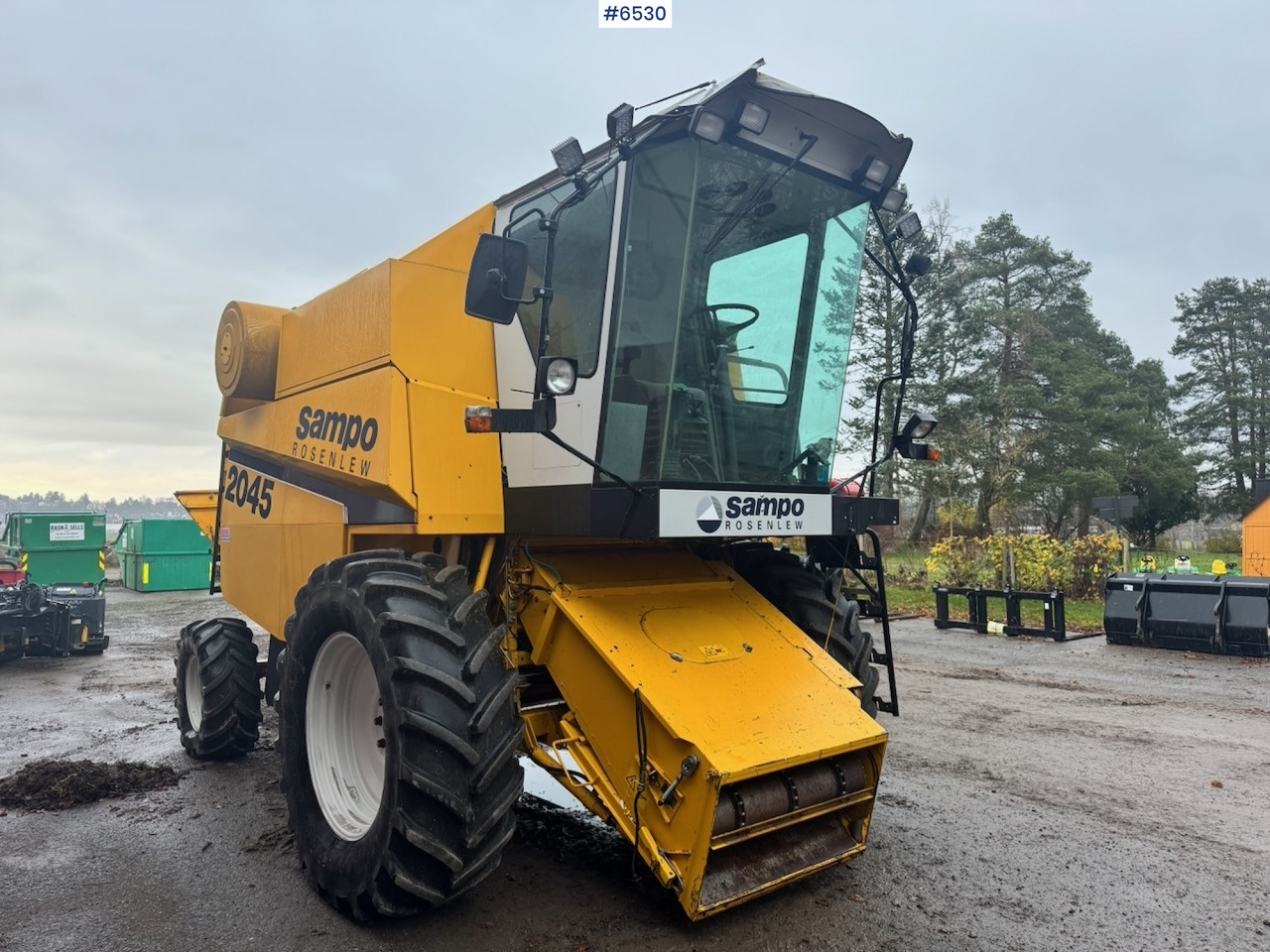 Moissonneuse-batteuse 2000 Sampo Rosenlaw SR2045 Combine. 1560 hours!: photos 10