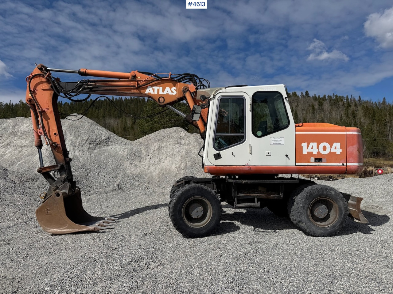 2001 Atlas 1404 Watch video! - Pelle: photos 1 2001 Atlas 1404 Watch video! - Pelle: photos 1