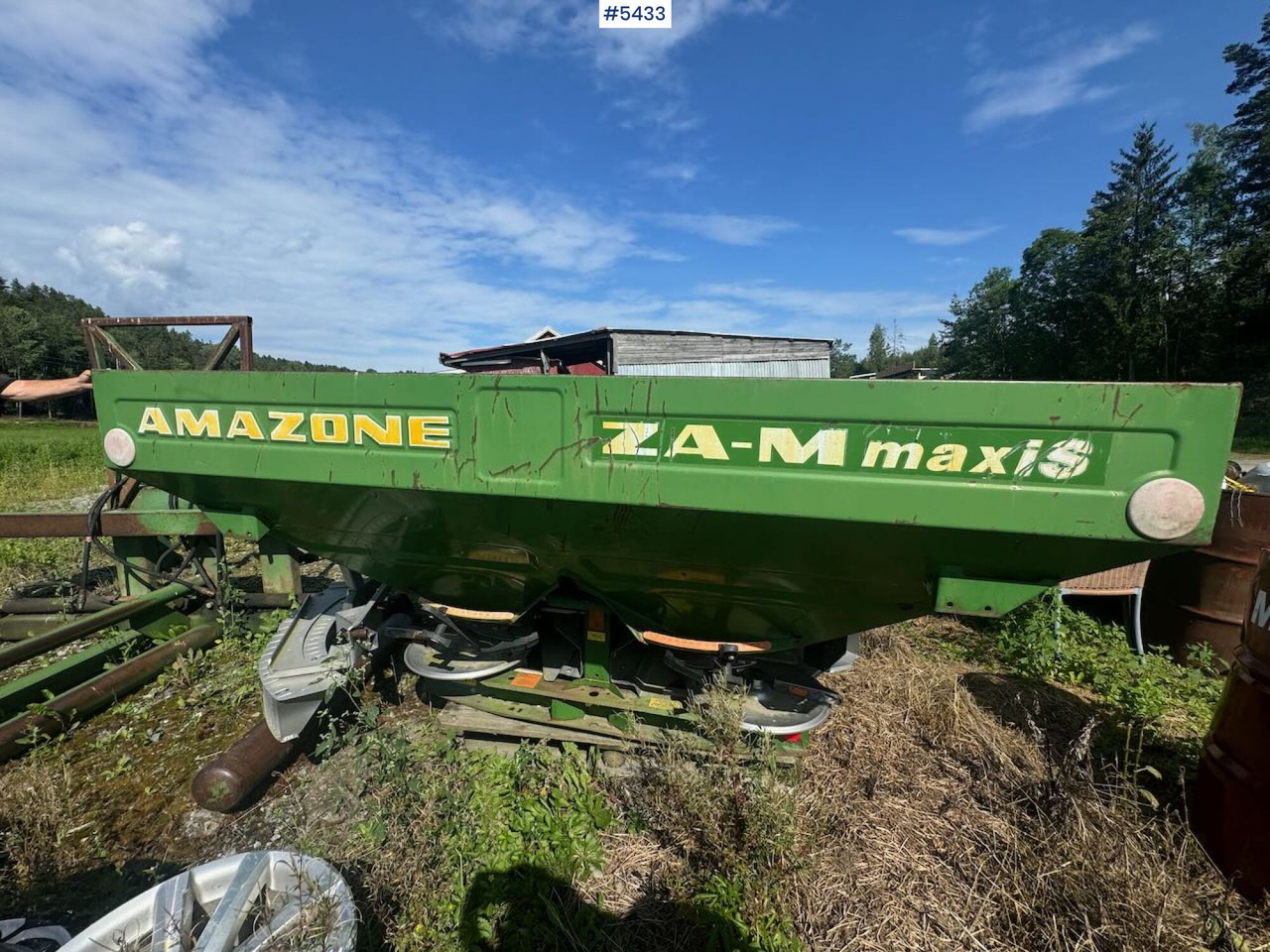 2003 Amazone ZA-M 1500 - Distributeur d'engrais: photos 5 2003 Amazone ZA-M 1500 - Distributeur d'engrais: photos 5