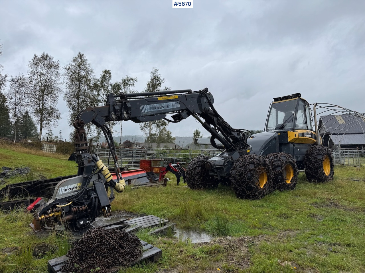 2004 Ponsse Ergo - Abatteuse: photos 1 2004 Ponsse Ergo - Abatteuse: photos 1