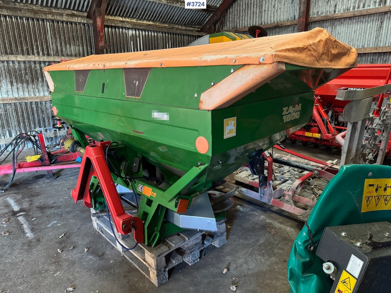 2005 Amazone ZA-M 1500 - Distributeur d'engrais: photos 2 2005 Amazone ZA-M 1500 - Distributeur d'engrais: photos 2