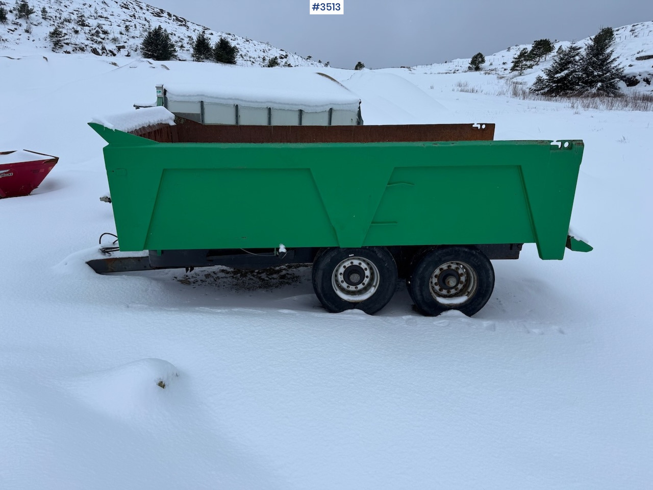 2005 Foss Eik 5 150 dump trailer - Remorque agricole: photos 1 2005 Foss Eik 5 150 dump trailer - Remorque agricole: photos 1