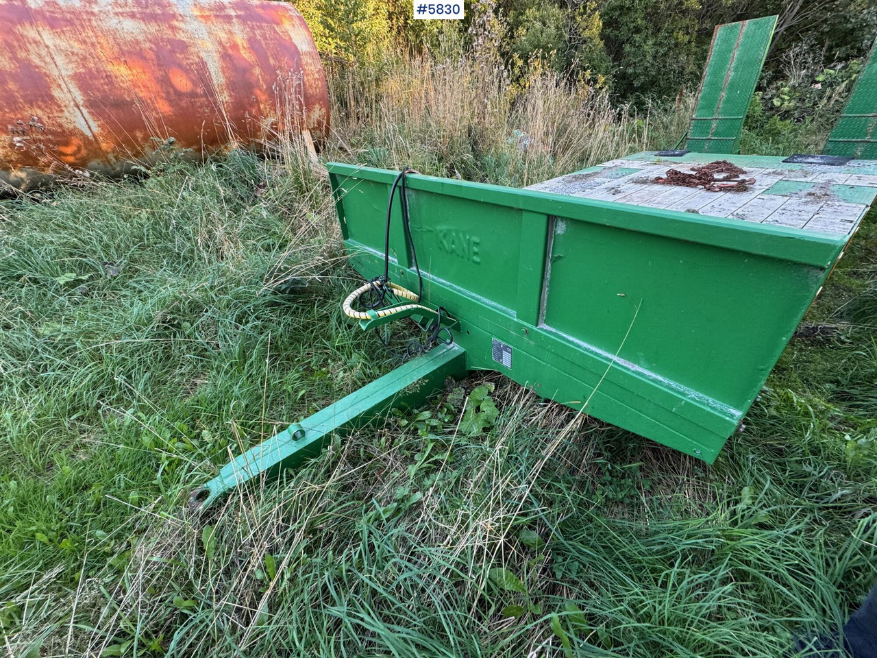 2005 Kane machine trailer - Remorque porte-engin surbaissée: photos 2 2005 Kane machine trailer - Remorque porte-engin surbaissée: photos 2