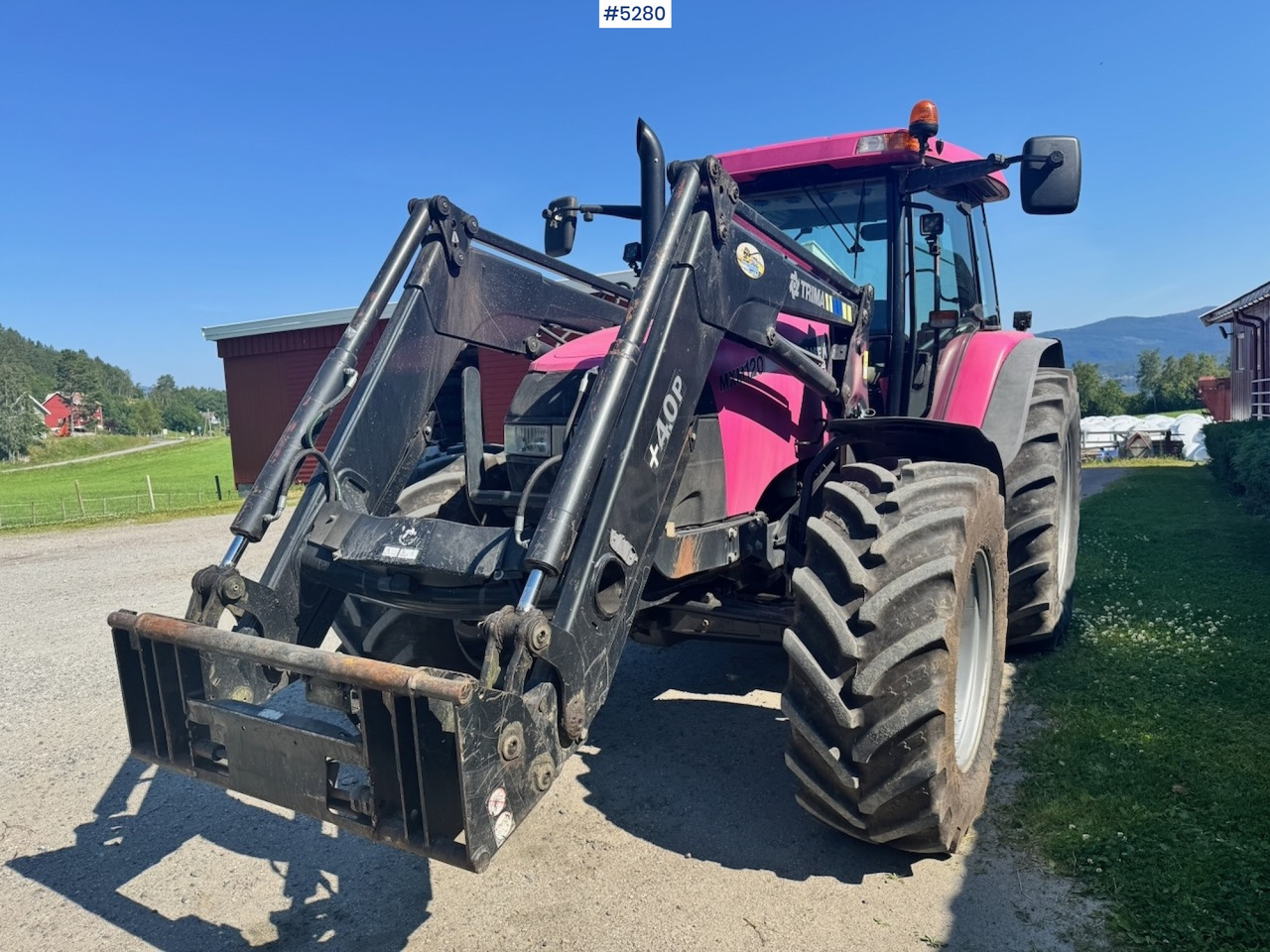 2006 Case MXM120 4x4 with front loader - Tracteur agricole: photos 2 2006 Case MXM120 4x4 with front loader - Tracteur agricole: photos 2