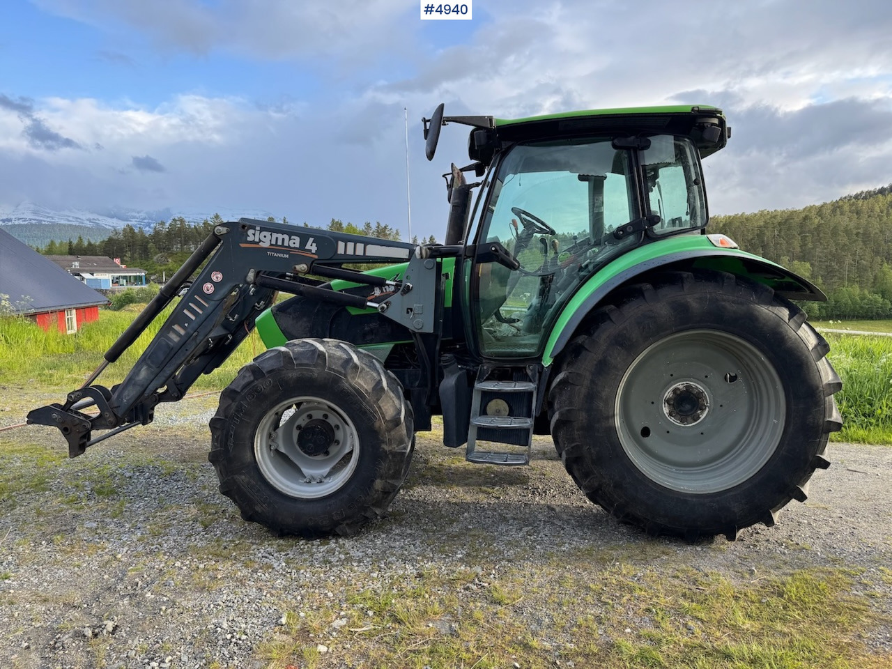 2006 Deutz-Fahr Agrotron K90 w/front loader. - Tracteur agricole: photos 2 2006 Deutz-Fahr Agrotron K90 w/front loader. - Tracteur agricole: photos 2