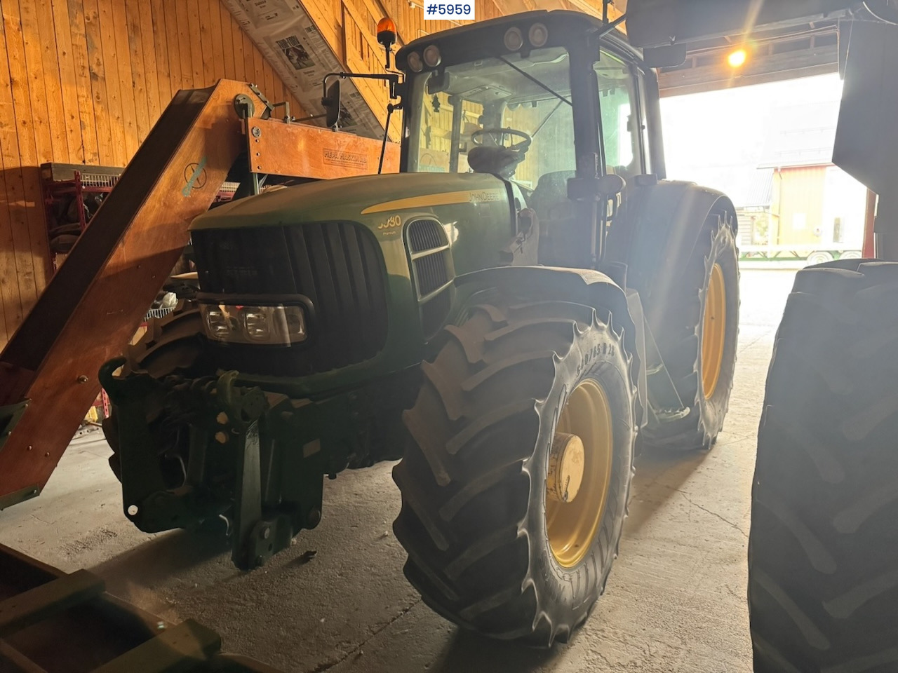 2007 John Deere 6930 w/ Front loader, hydraulics and Front PTO. Rep object. - Tracteur agricole: photos 1 2007 John Deere 6930 w/ Front loader, hydraulics and Front PTO. Rep object. - Tracteur agricole: photos 1