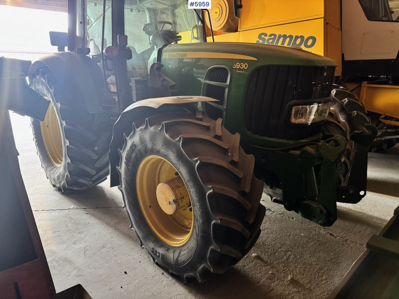 2007 John Deere 6930 w/ Front loader, hydraulics and Front PTO. Rep object. - Tracteur agricole: photos 5 2007 John Deere 6930 w/ Front loader, hydraulics and Front PTO. Rep object. - Tracteur agricole: photos 5