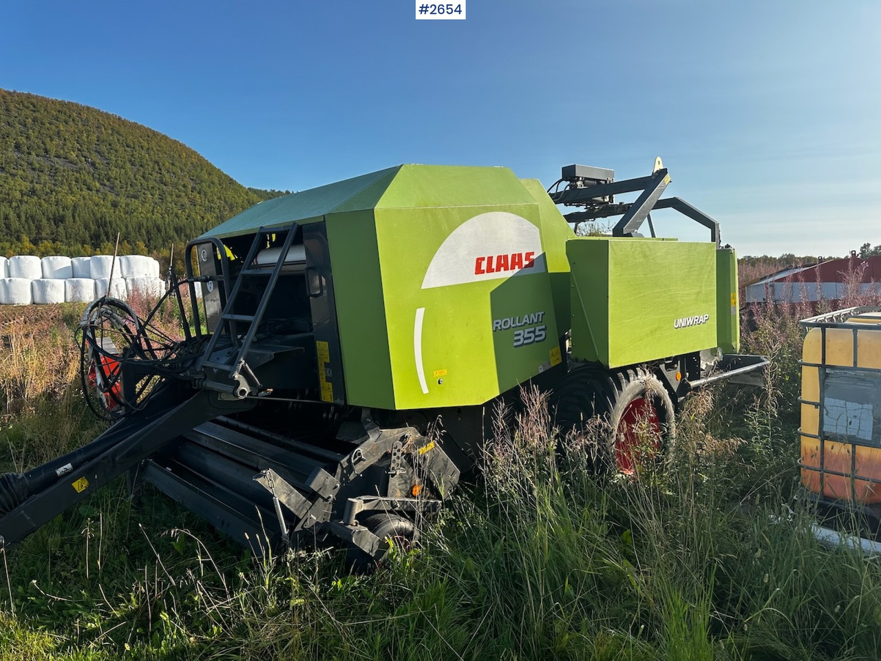 Matériel de fenaison 2008 Claas Rollant Uniwrap 355: photos 1