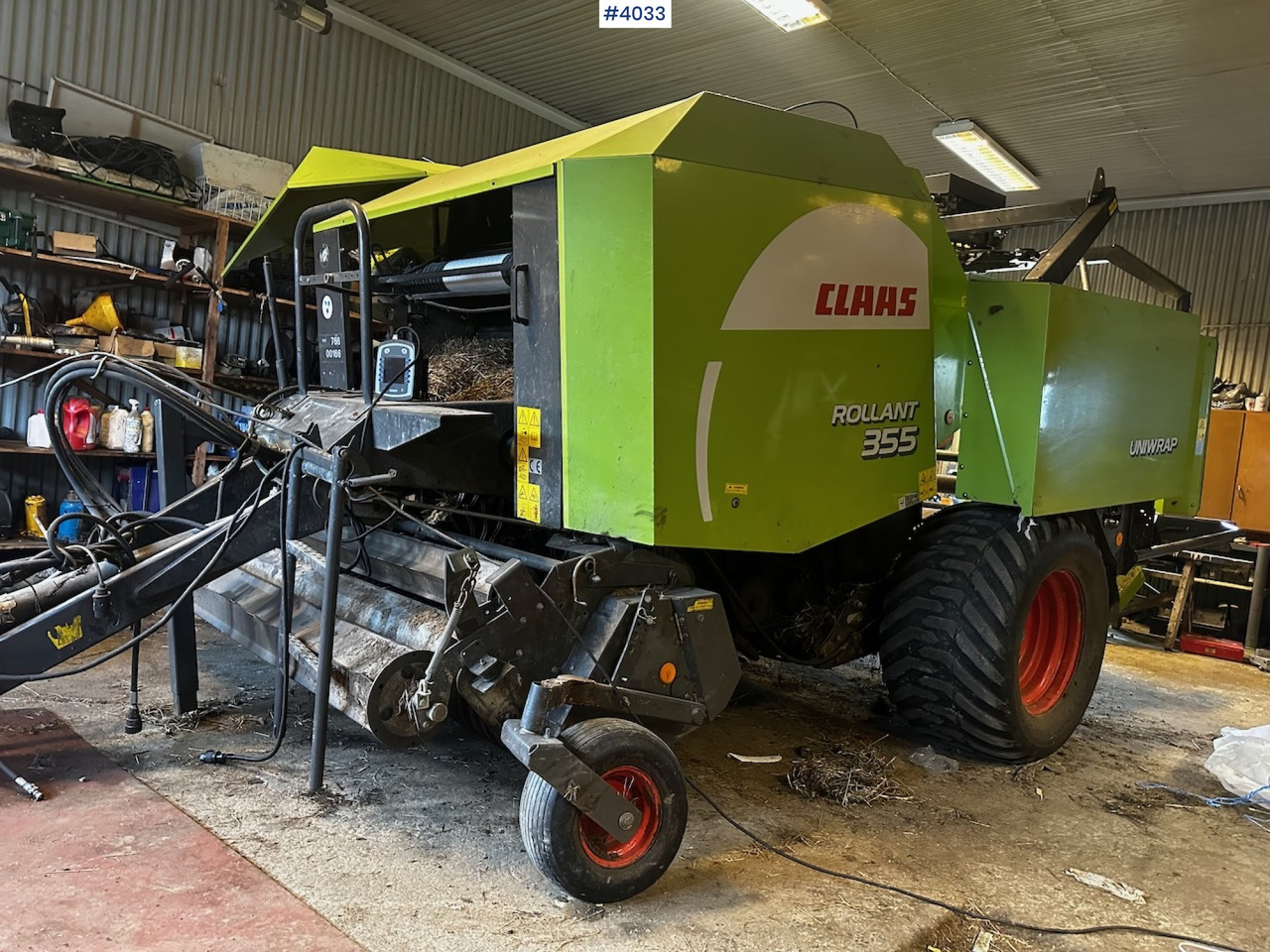 2008 Claas rollant 355 uniwrap round baler press - Matériel de fenaison: photos 1 2008 Claas rollant 355 uniwrap round baler press - Matériel de fenaison: photos 1