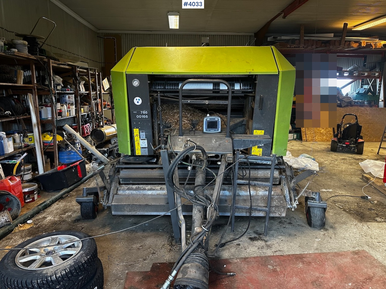 2008 Claas rollant 355 uniwrap round baler press - Matériel de fenaison: photos 2 2008 Claas rollant 355 uniwrap round baler press - Matériel de fenaison: photos 2