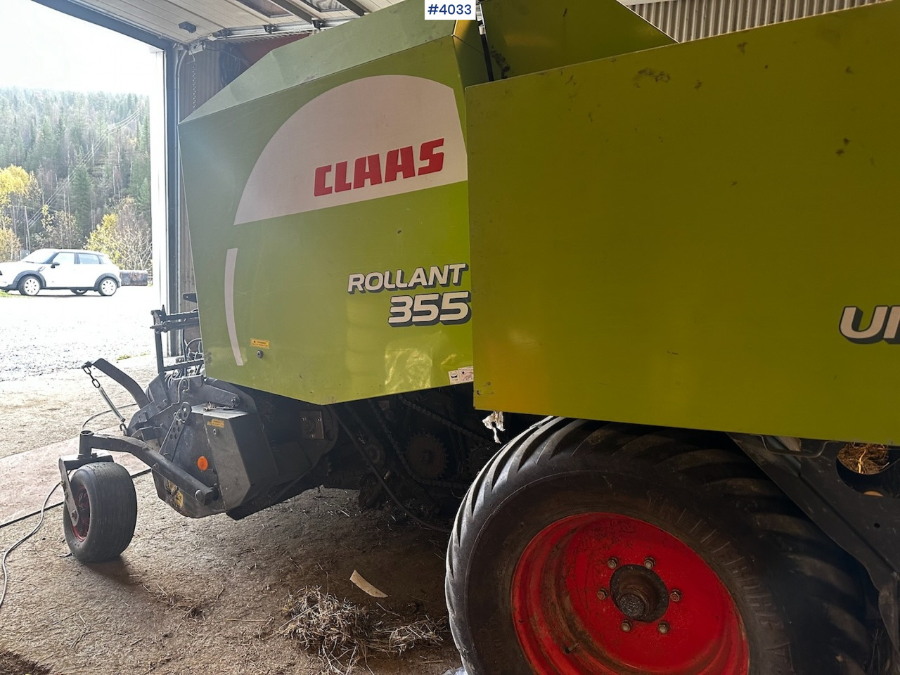 Matériel de fenaison 2008 Claas rollant 355 uniwrap round baler press: photos 11 Matériel de fenaison 2008 Claas rollant 355 uniwrap round baler press: photos 11