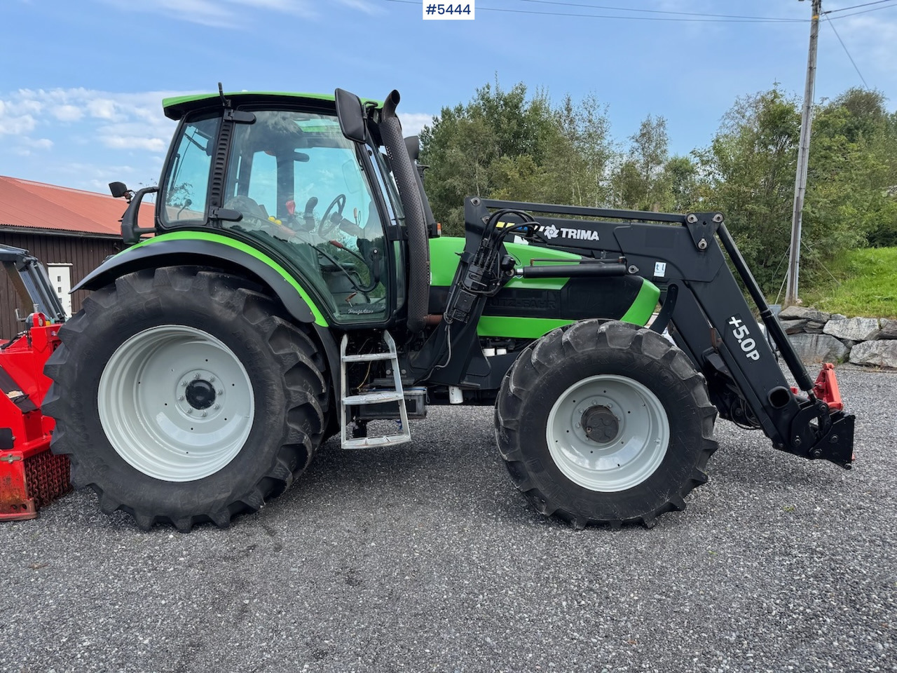 2008 Deutz Fahr Agrotron 150.7 w/ front loader. - Tracteur agricole: photos 4 2008 Deutz Fahr Agrotron 150.7 w/ front loader. - Tracteur agricole: photos 4