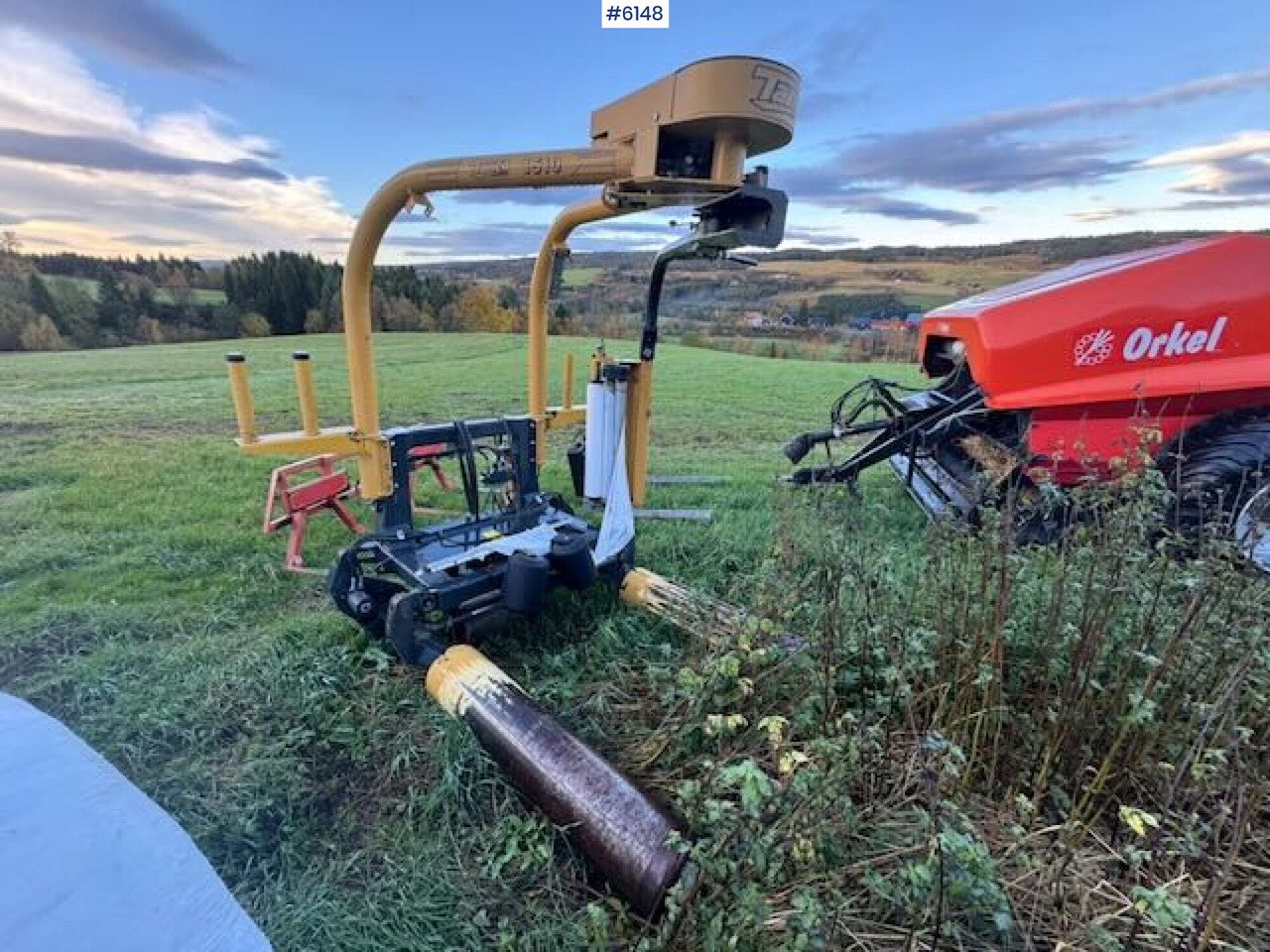 2008 Tanco A1510EH Autowrap round bale wrapper - Matériel de fenaison: photos 1 2008 Tanco A1510EH Autowrap round bale wrapper - Matériel de fenaison: photos 1