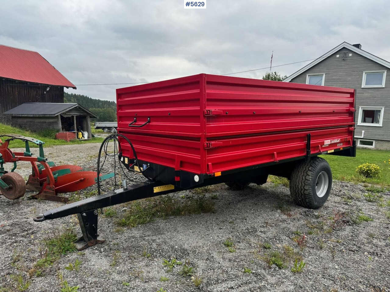 2012 Junkkari J5 - Remorque agricole: photos 4 2012 Junkkari J5 - Remorque agricole: photos 4