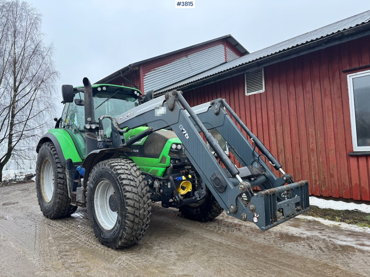 2015 Deutz-fahr 6190 Agrotron w/ Front loader, Front PTO and 2 sets of tires. - Tracteur agricole: photos 2 2015 Deutz-fahr 6190 Agrotron w/ Front loader, Front PTO and 2 sets of tires. - Tracteur agricole: photos 2