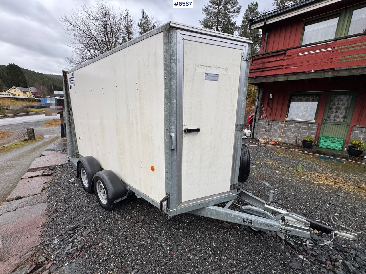 2015 For Williams BV 105G 6 Closet hanger - Remorque voiture: photos 5 2015 For Williams BV 105G 6 Closet hanger - Remorque voiture: photos 5