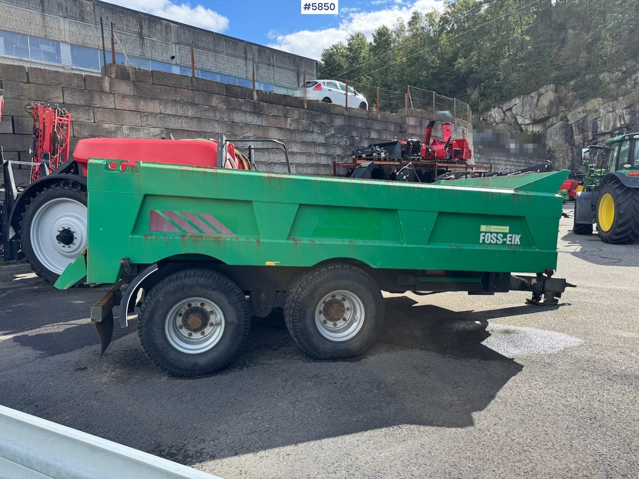 2015 Foss EIK 5.150 Dumper with 50 km/h. - Benne agricole: photos 4 2015 Foss EIK 5.150 Dumper with 50 km/h. - Benne agricole: photos 4