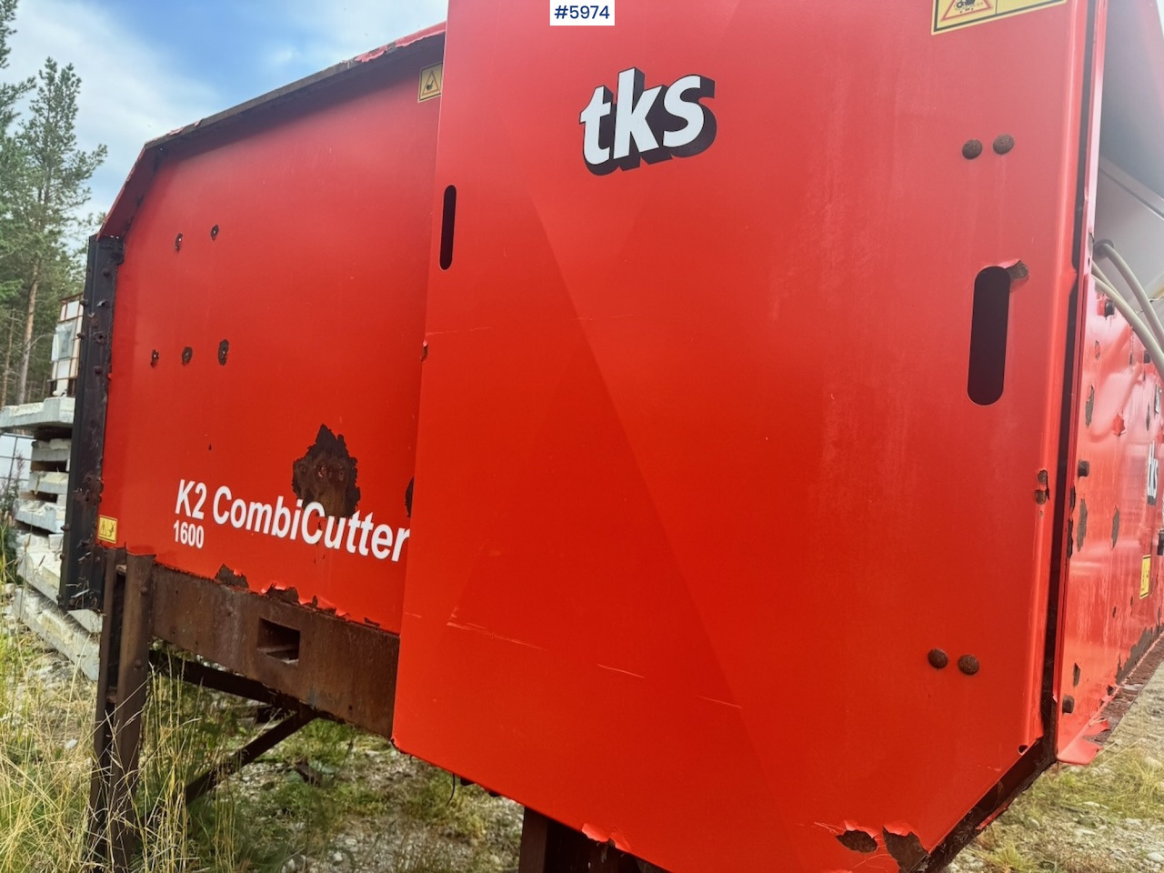 2015 TKS K2 Combi Cutter - Matériel de fenaison: photos 4 2015 TKS K2 Combi Cutter - Matériel de fenaison: photos 4