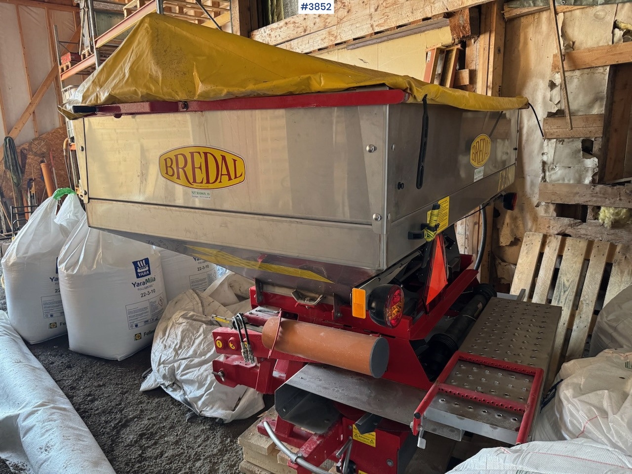2016 Bredal F2RF fertilizer spreader - Distributeur d'engrais: photos 5 2016 Bredal F2RF fertilizer spreader - Distributeur d'engrais: photos 5
