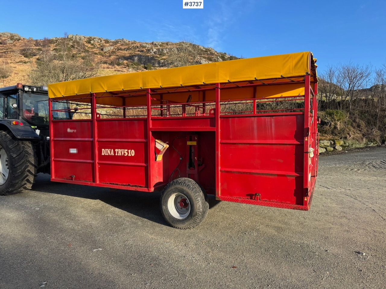 2016 Dinapolis TRV 510 Animal Cart - Remorque agricole: photos 3 2016 Dinapolis TRV 510 Animal Cart - Remorque agricole: photos 3